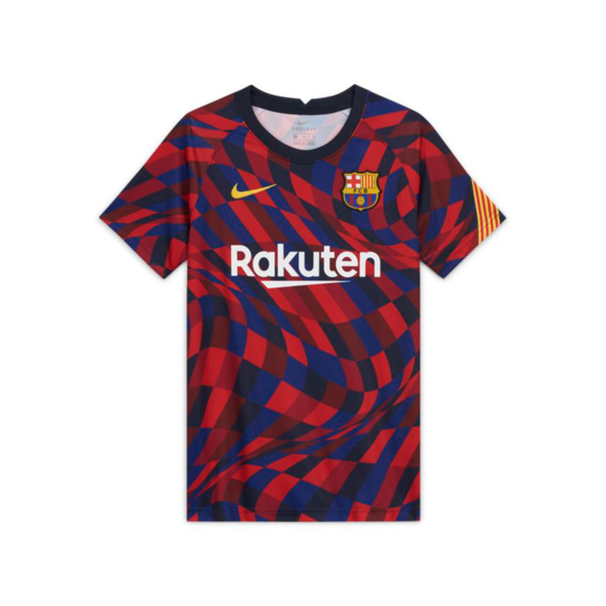 Camiseta Nike FC Barcelona Pre Match Top 2020-2021 Niño University red -  Tienda de fútbol Fútbol Emotion