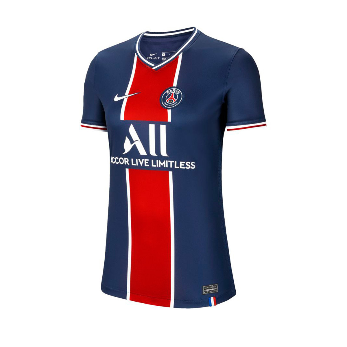 Camiseta Nike Paris Saint-Germain Stadium Primera Equipación 2020-2021  Mujer Midnight navy-White - Tienda de fútbol Fútbol Emotion