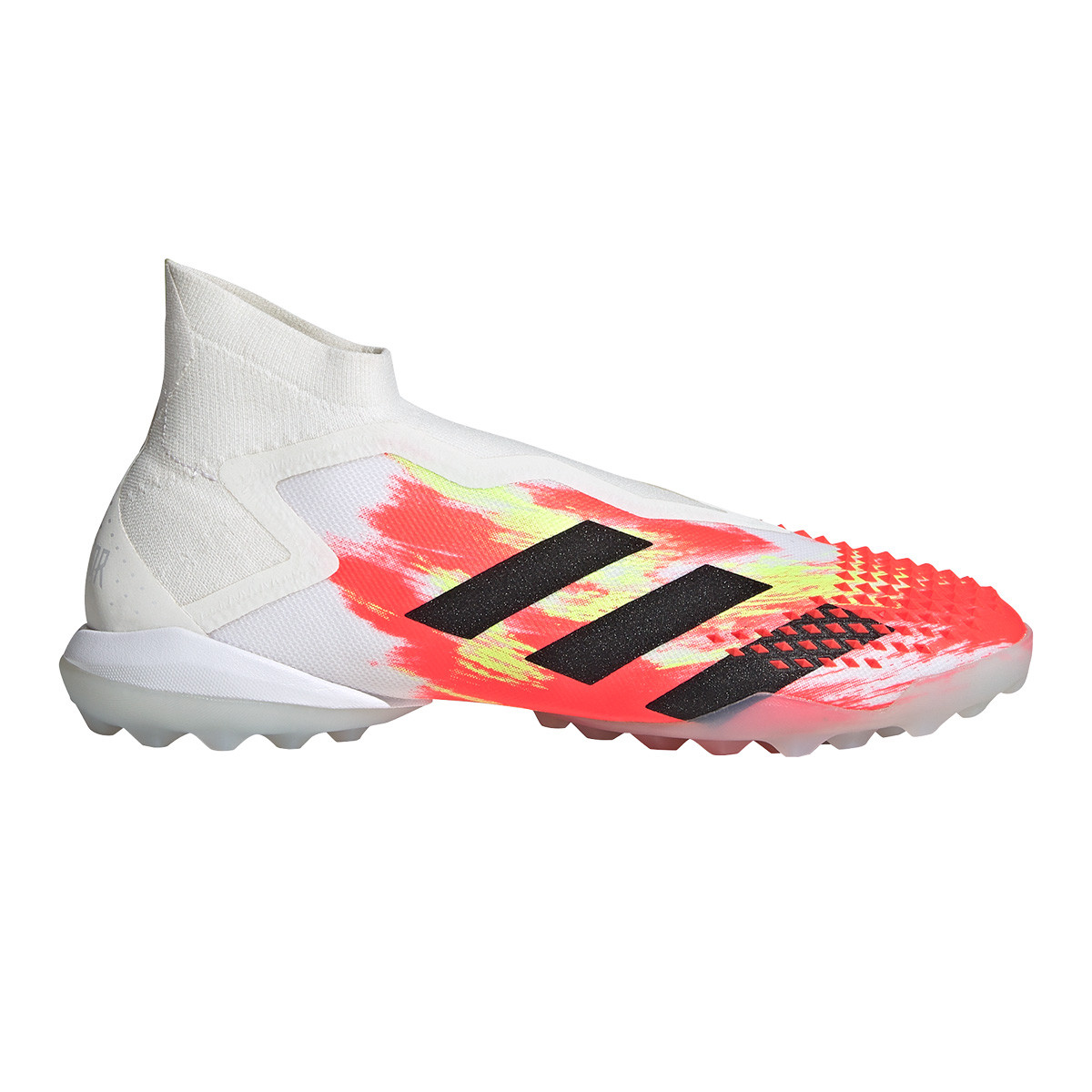 Zapatos de fútbol adidas Predator 20+ Turf White-Black-Pop - Tienda de fútbol  Fútbol Emotion