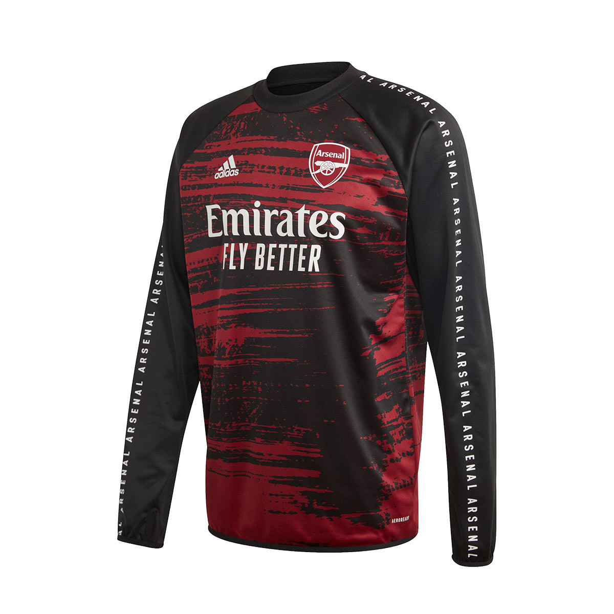 arsenal red and black jersey