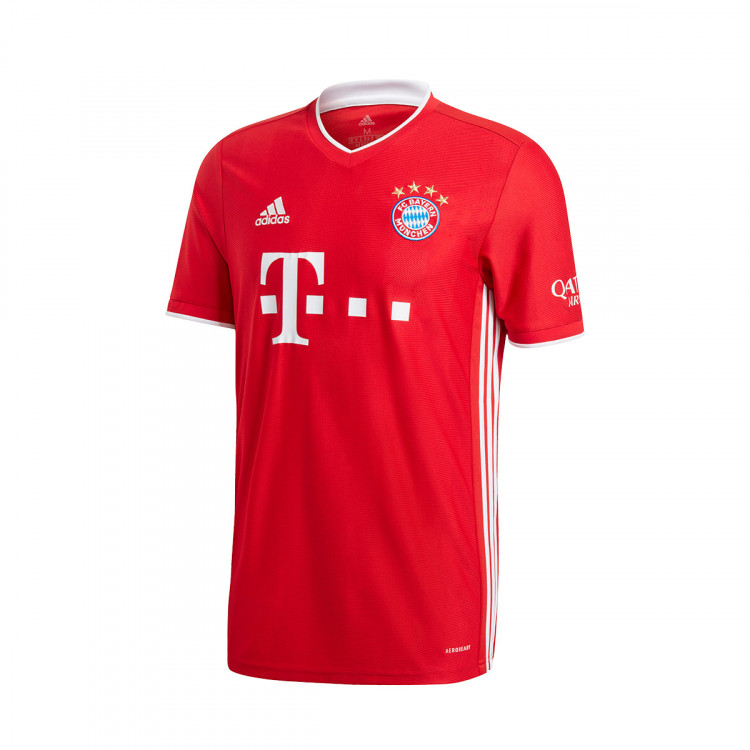 Camiseta adidas FC Bayern Munich Primera Equipación 20202021 True red