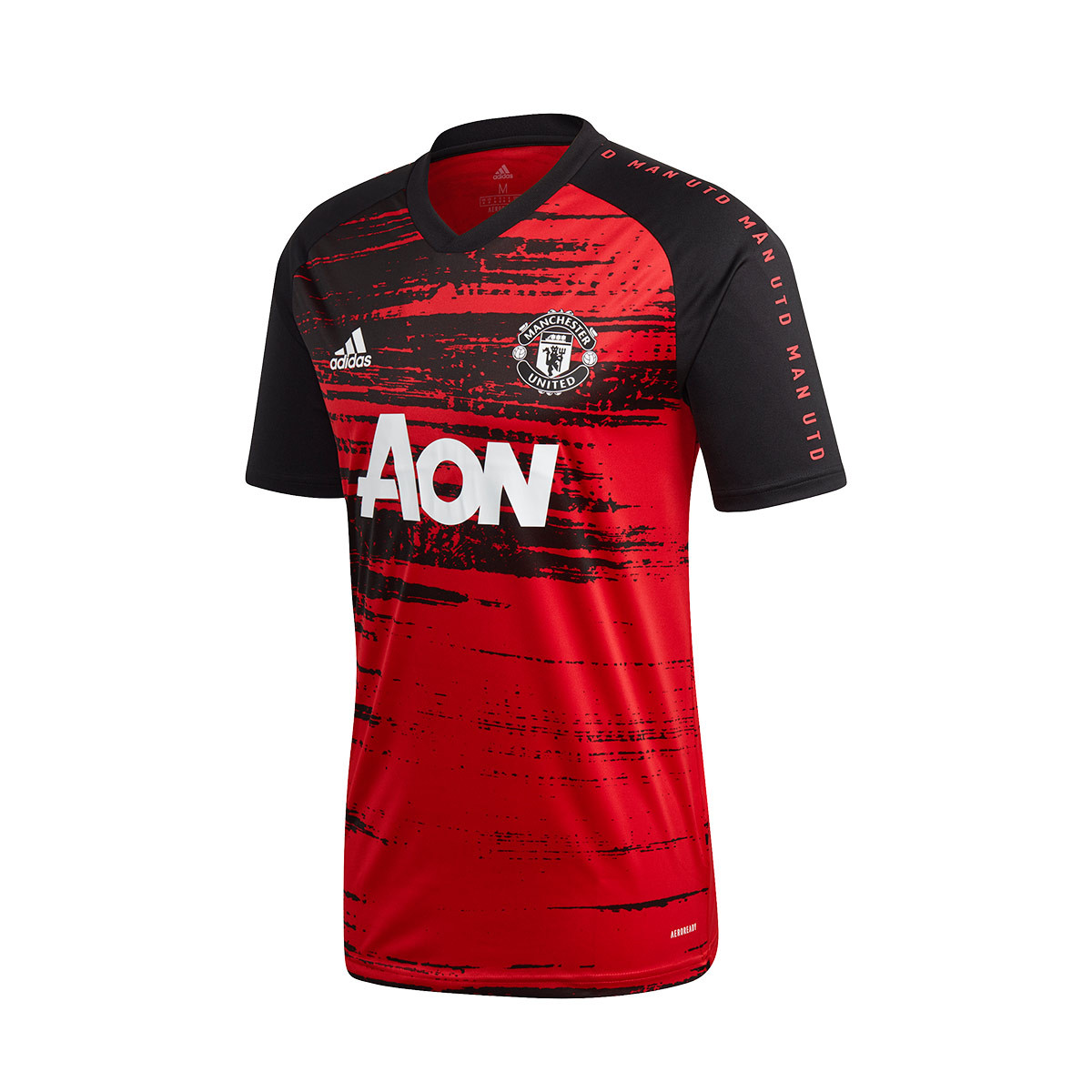 Jersey Adidas Manchester United Fc Pre Match 21 Real Red Black Futbol Emotion