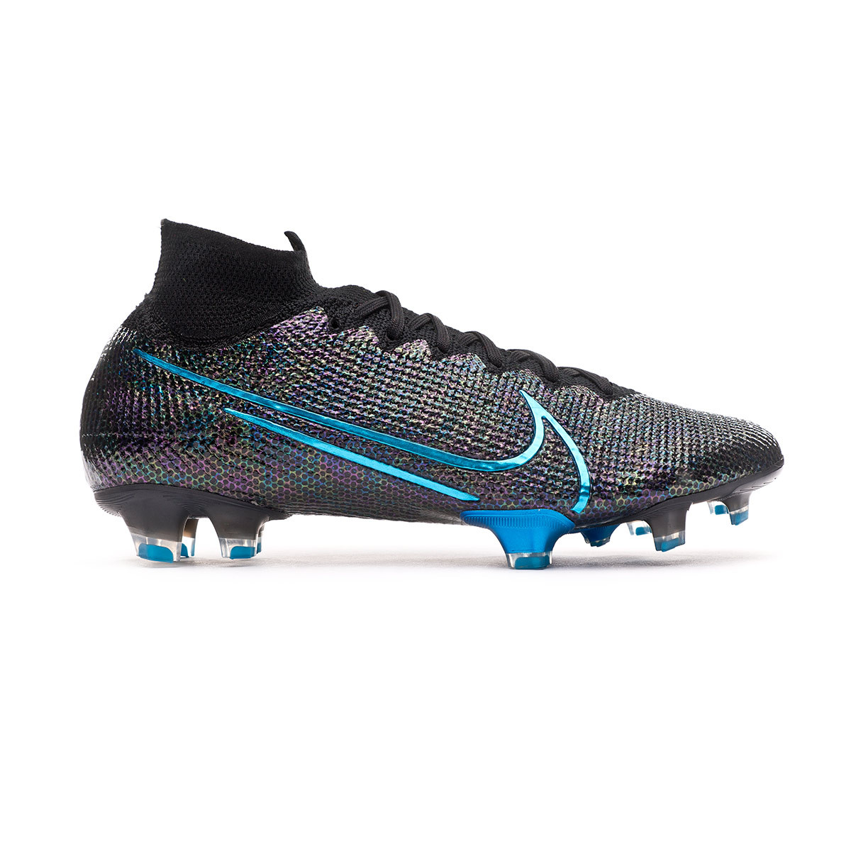 nike black and blue football boots