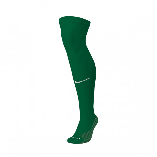 Football Socks Nike Team Matchfit Over the Calf Pine Green Gorge Green White Futbol Emotion