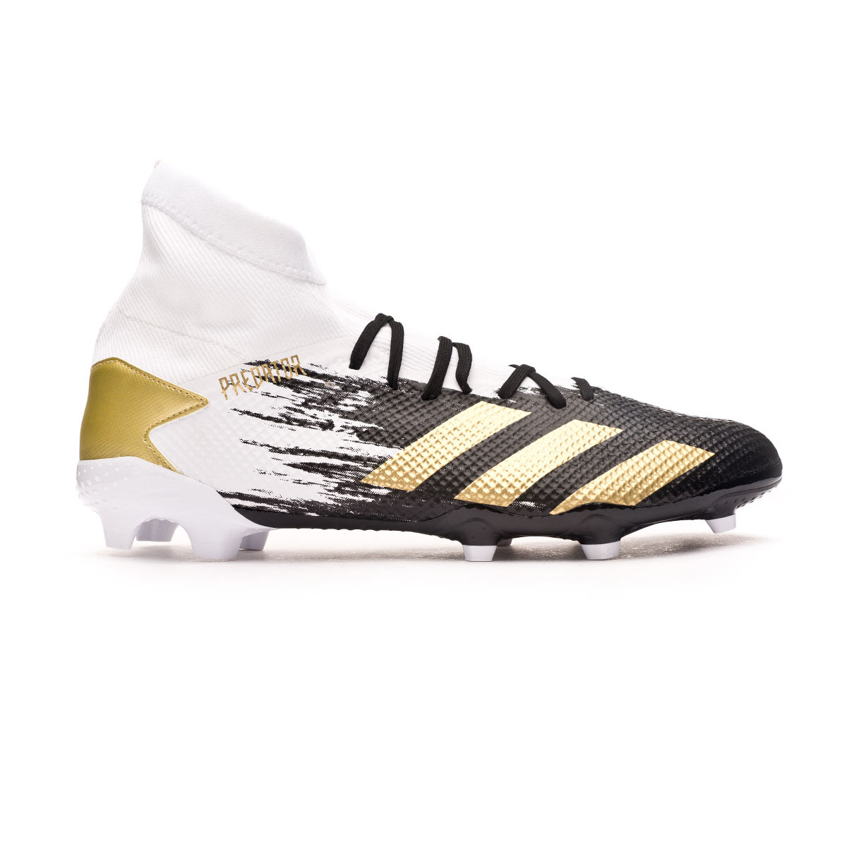 white and gold adidas boots