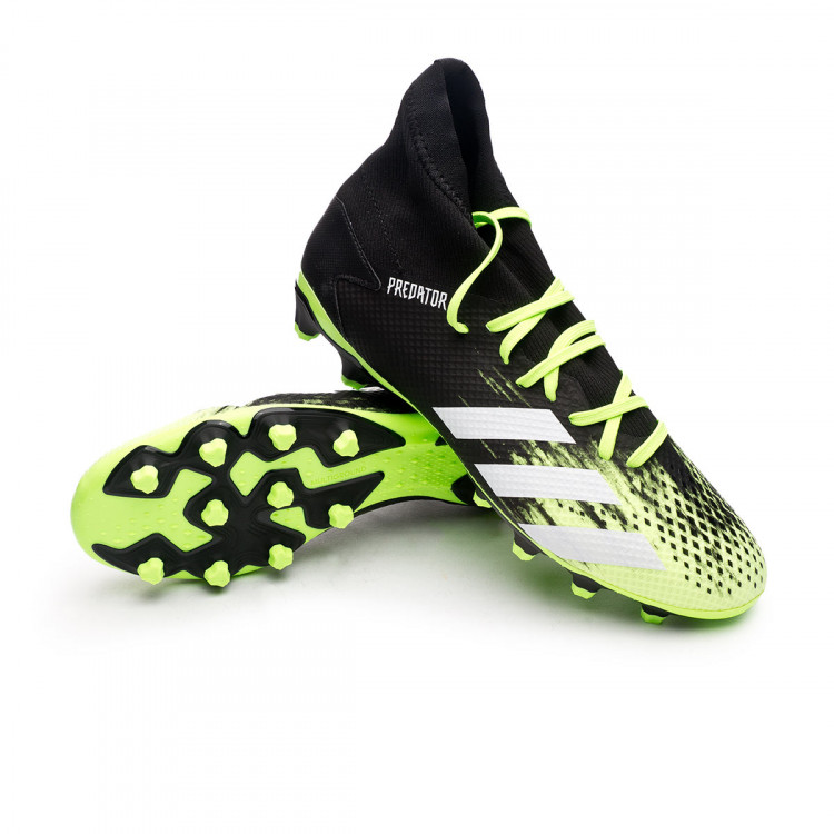 Zapatos de fútbol adidas Predator 20.3 MG Signal green-White-Core black -  Tienda de fútbol Fútbol Emotion