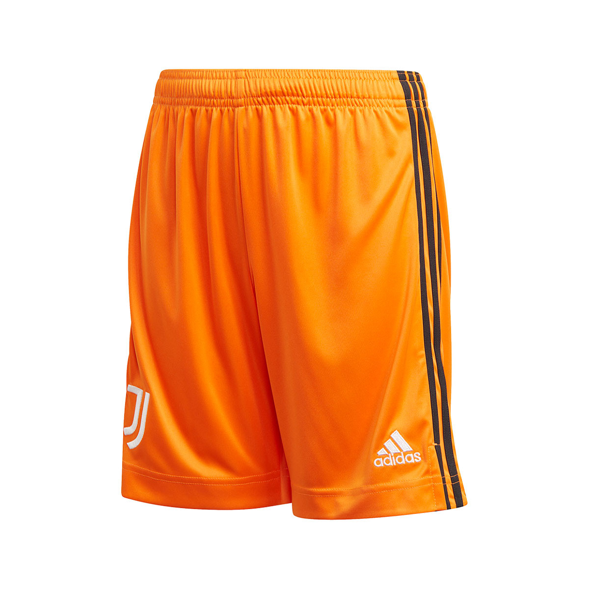 black and orange adidas shorts