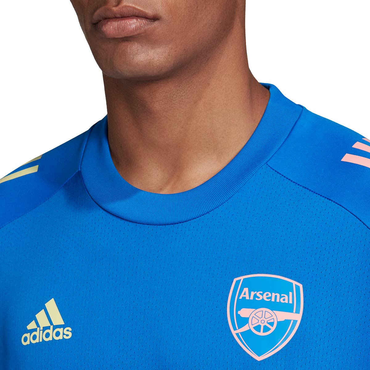 Playera Adidas Arsenal FC Training 2020-221 Glory Blue - Fútbol Emotion