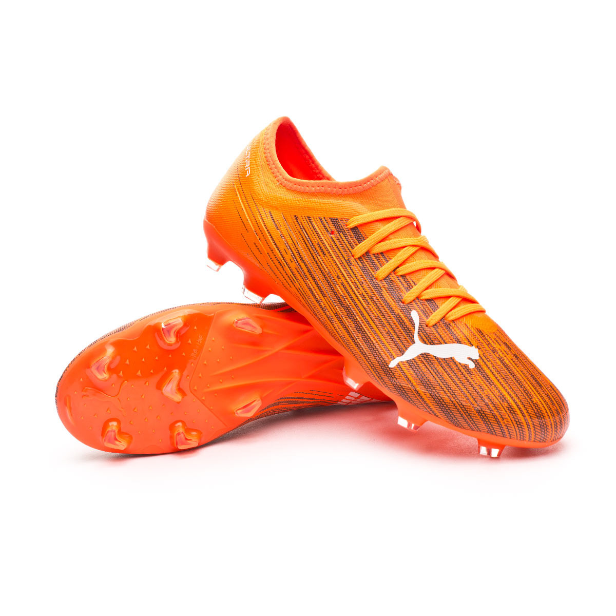 orange puma tennis shoes