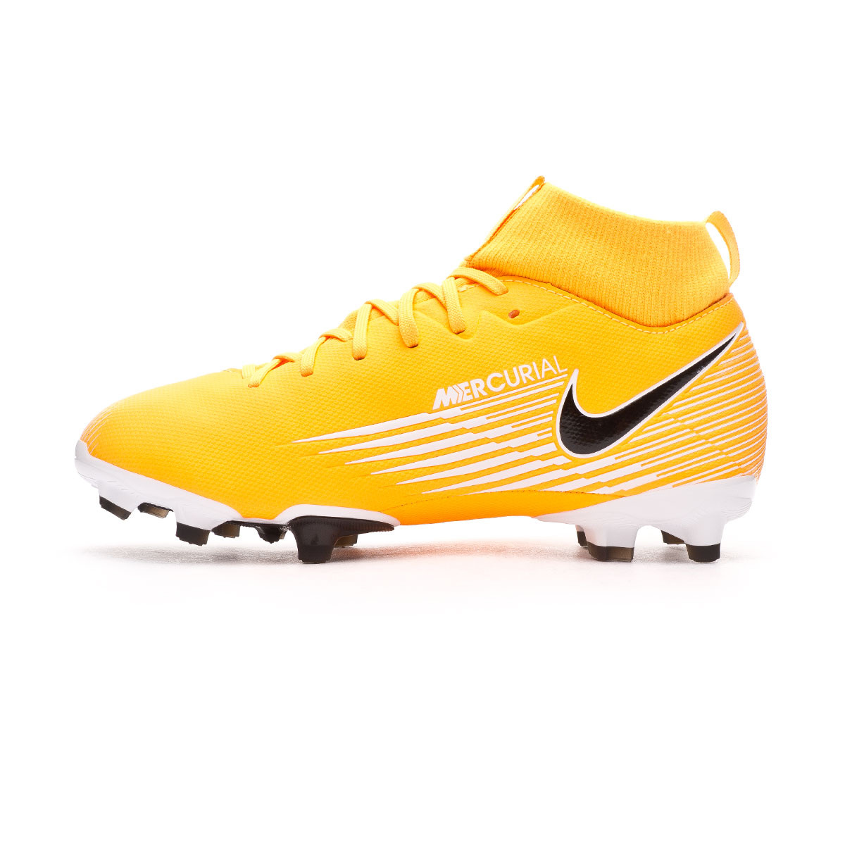 orange kids football cleats