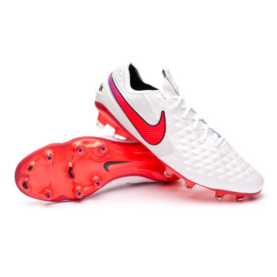 nike tiempo white orange