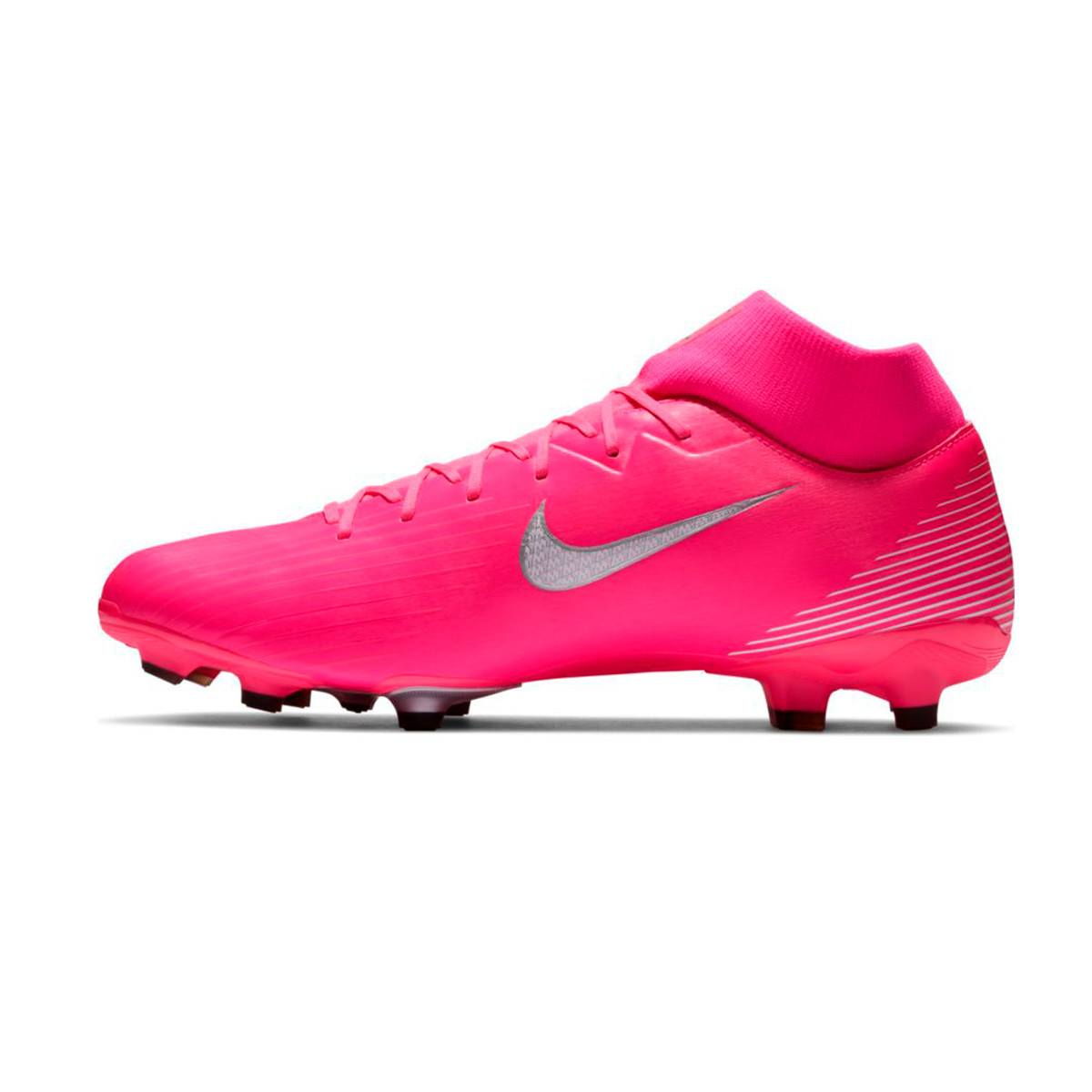 pink and white nike football boots