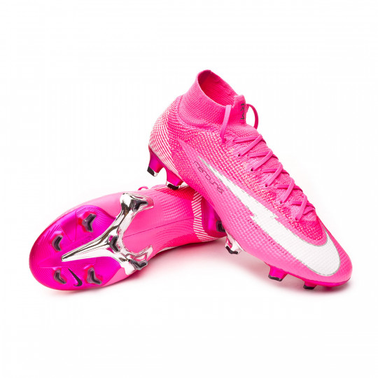 Derivar toque reserva Bota de fútbol Nike Mercurial Superfly 7 Elite Kylian Mbappé FG Pink  Blast-White-Black-Chrome - Fútbol Emotion