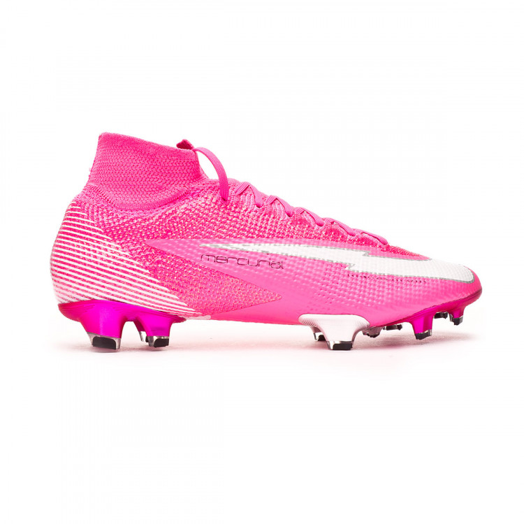 Derivar toque reserva Bota de fútbol Nike Mercurial Superfly 7 Elite Kylian Mbappé FG Pink  Blast-White-Black-Chrome - Fútbol Emotion