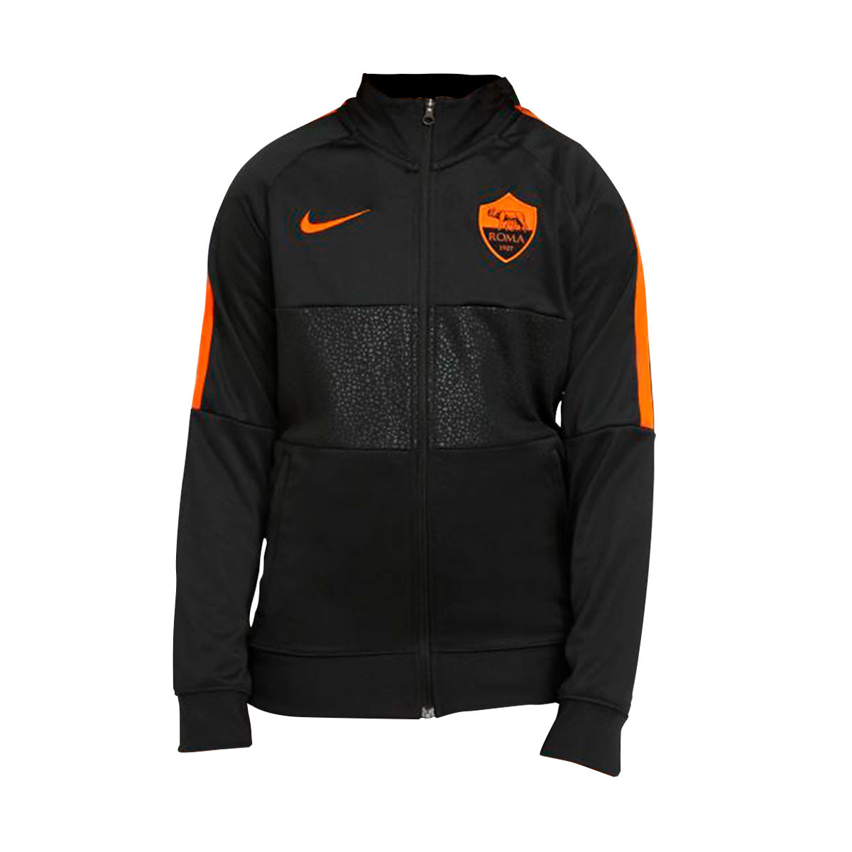 orange and black nike jacket