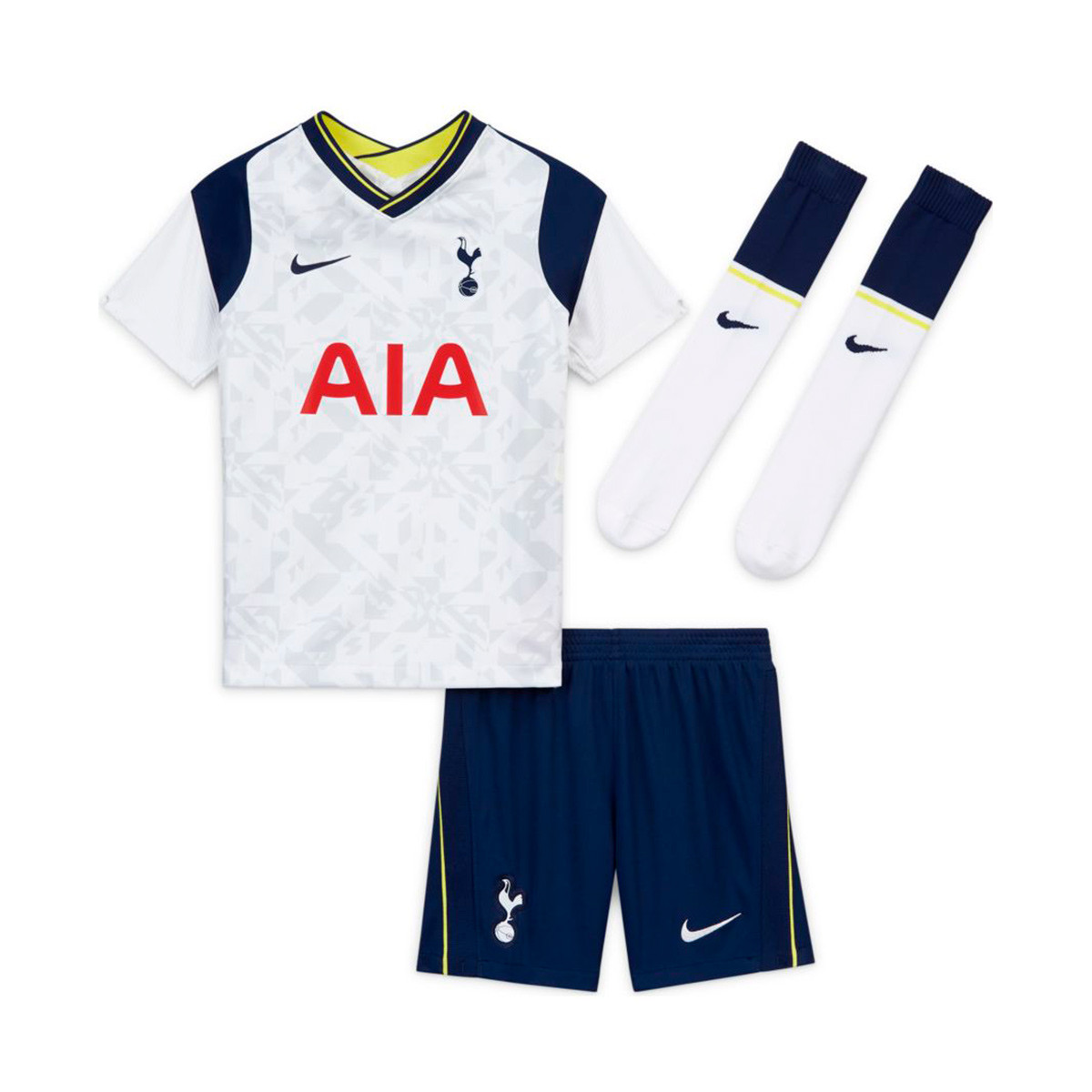 Conjunto Nike Tottenham Hotspur FC Primera Equipación 2020-2021 Niño  White-Binary blue - Tienda de fútbol Fútbol Emotion