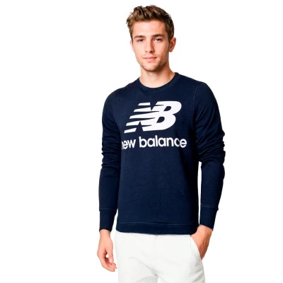 Essentials Stacked Logo Crew Sweatshirt