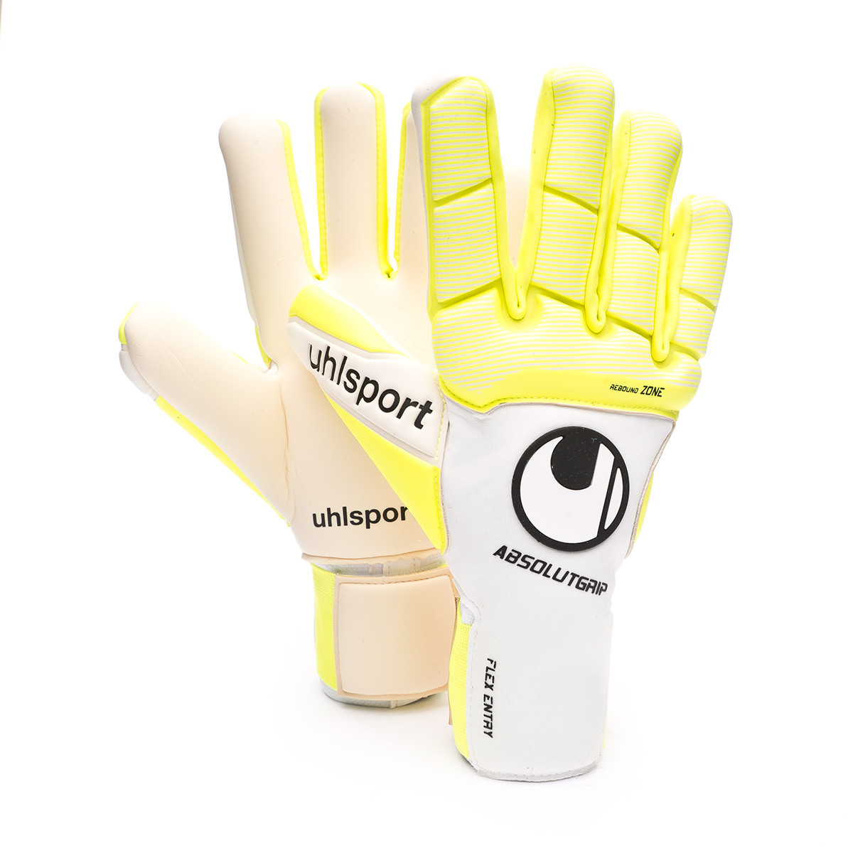 hierba estómago dieta Glove Uhlsport Pure Alliance Absolutgrip HN White-Fluo yellow-Black -  Fútbol Emotion