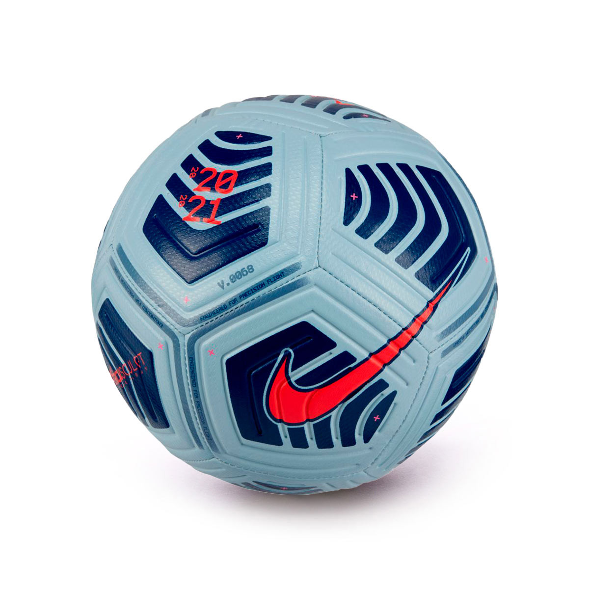 Ballon Nike Strike 2020-2021 Light Armory Blue-Blue Void-Bright Crimson -  Fútbol Emotion