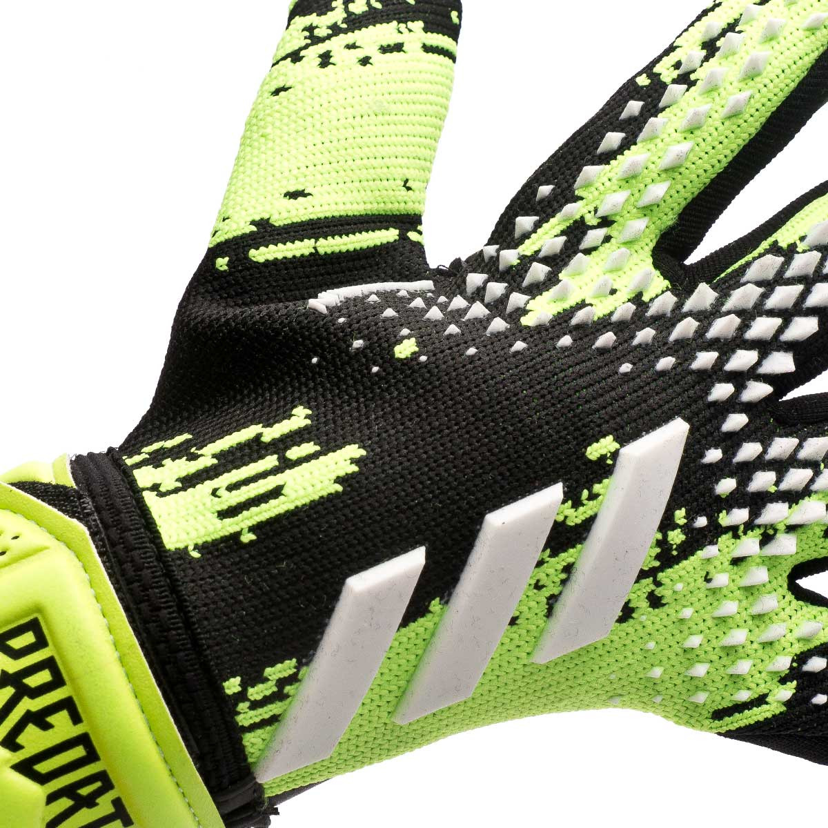 Guante de portero adidas Predator League Niño Signal green-Black-White