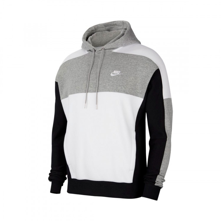 nike dark grey heather hoodie