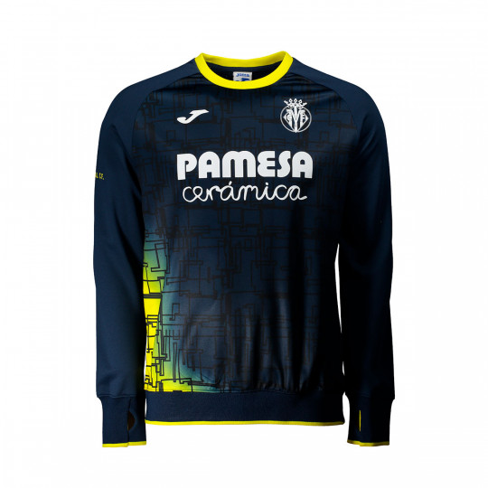 Sweatshirt Joma Villarreal CF Training 2020-2021 Navy blue ...