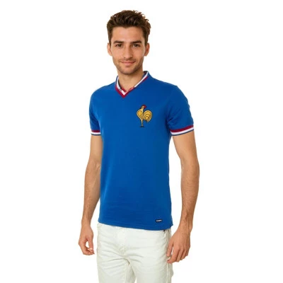 Francia 1971 Retro Football Trikot