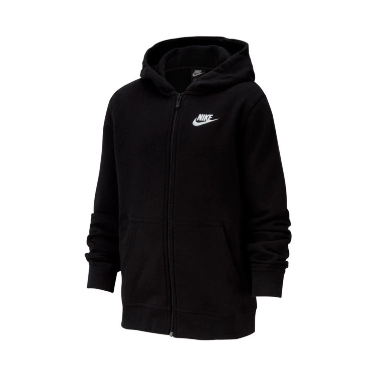 chaqueta-nike-sporstwear-hoodie-full-zip-club-nino-black-black-white-1