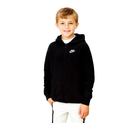 Kinderen Sportwear Hoodie met volledige rits Club Jack