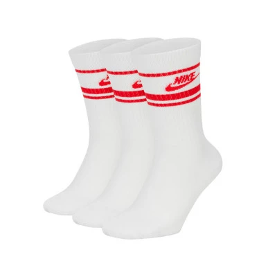 Sportswear Essential Stripe Crew (3 Paar) Socken