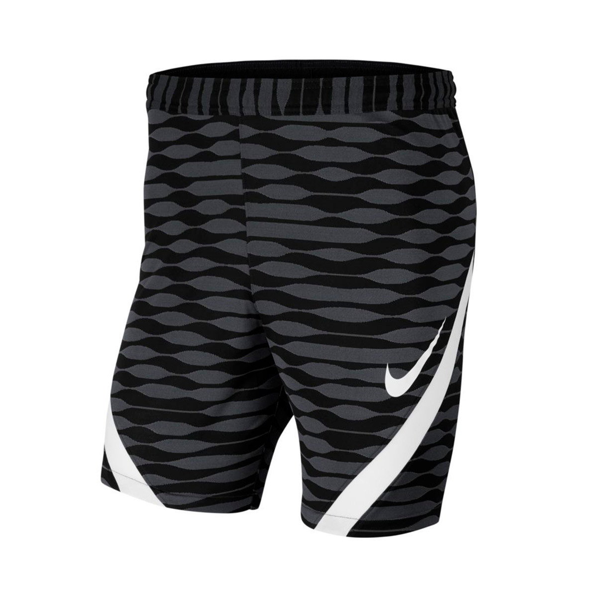 Vinagre Oscuro Indica Pantalón corto Nike Dri-Fit Strike Knit Black-Anthracite-White - Fútbol  Emotion