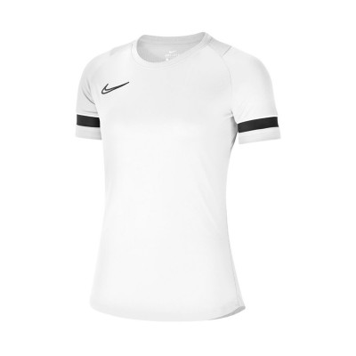 Camiseta Nike 21 Training Mujer White-Black Fútbol Emotion