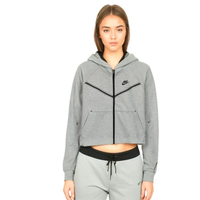 Dames Sportkleding Tech Fleece Windrunner hoodie met volledige ritssluiting Jack