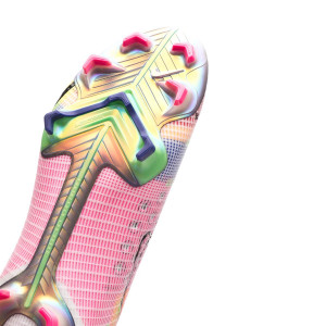 Nike Mercurial Vapor Dragonfly 14 Elite FG - White & Metallic Silver -  SoccerPro