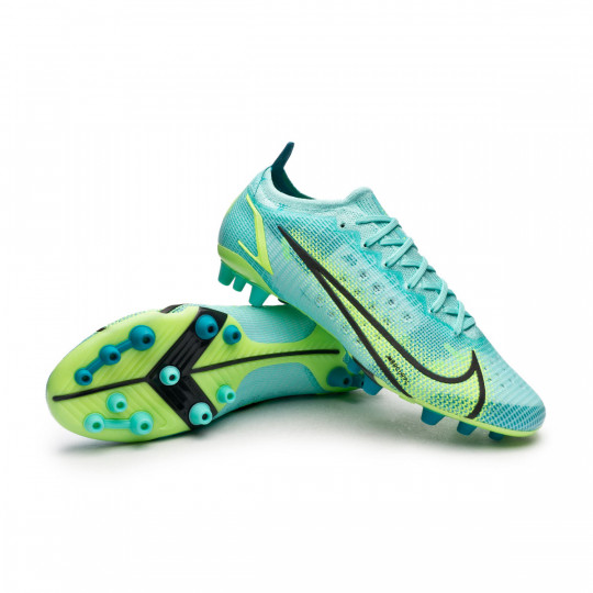 Horizontal pegatina Fobia Bota de fútbol Nike Mercurial Vapor 14 Elite AG Dynamic Turquoise-Lime  Glow-Off Noir - Fútbol Emotion