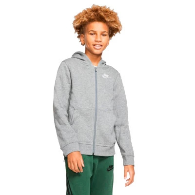 Kinderen Sportwear Hoodie met volledige rits Club Jack