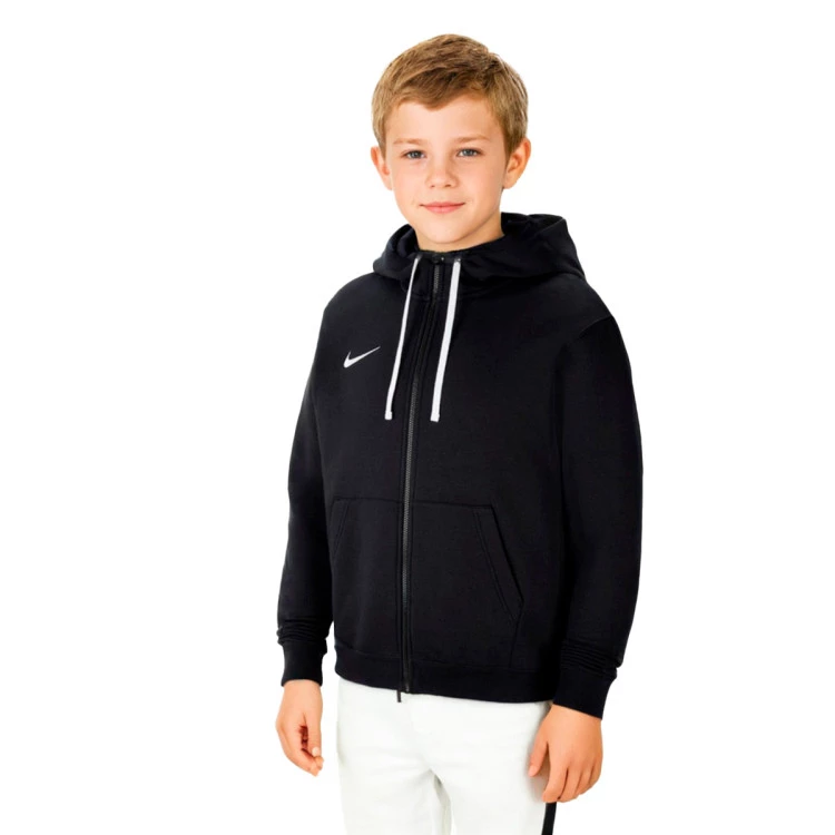 chaqueta-nike-team-club-20-full-zip-hoodie-nino-black-white-0