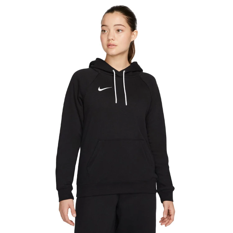 Sweatshirt Nike con Capucha Park 20 Fleece Mujer Black White Futbol Emotion