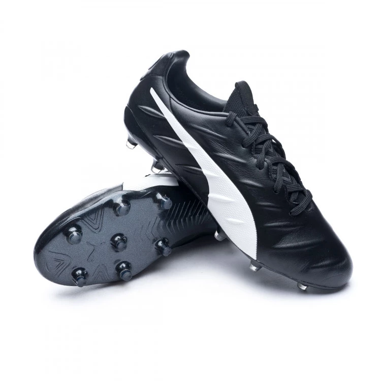 Football Boots Puma King Platinum 21 FG AG Black Futbol Emotion