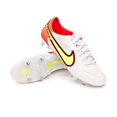práctico jalea genio Football Boots Nike Tiempo Legend 9 Elite ACC SG-Pro White-Bright  Crimson-Black - Fútbol Emotion