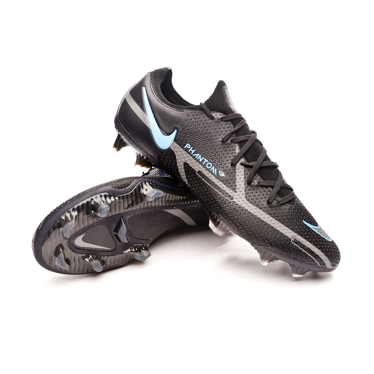 Publicidad Prestador Incompatible Bota de fútbol Nike Phantom GT2 Elite FG Black-Iron Grey-University Blue -  Fútbol Emotion
