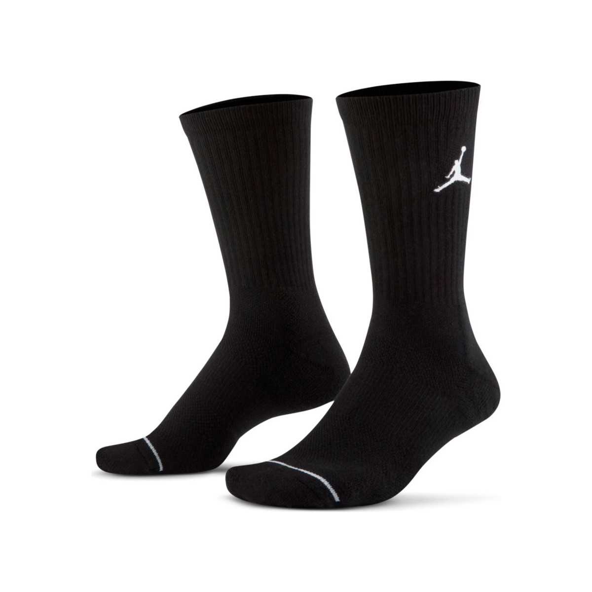 Compañero litro Impermeable Calcetines Nike Jordan Everyday Max Crew (3 Pares) Black - Fútbol Emotion