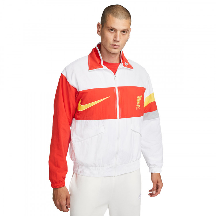 Liverpool white on sale jacket new balance