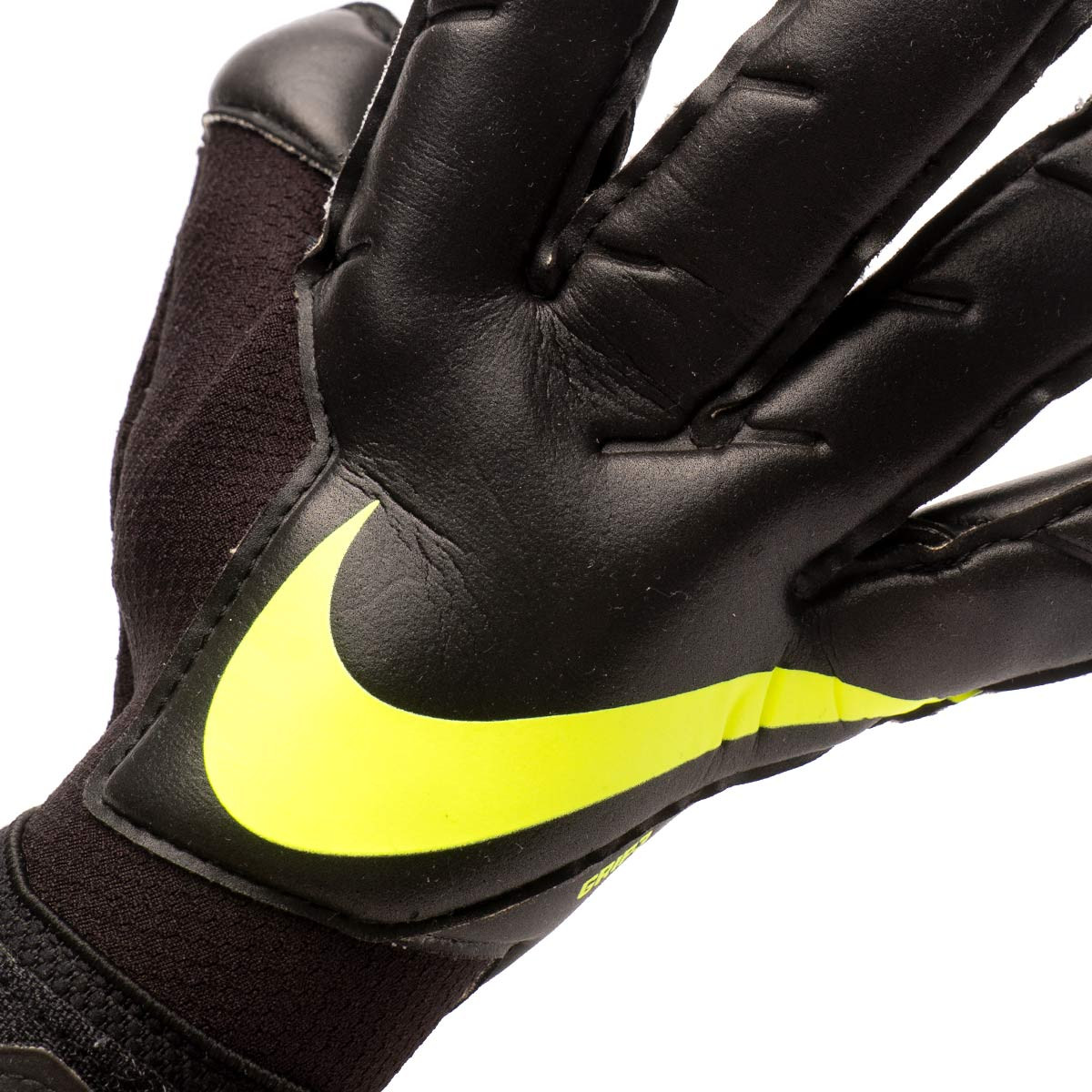 nike vapor grip 3 black volt