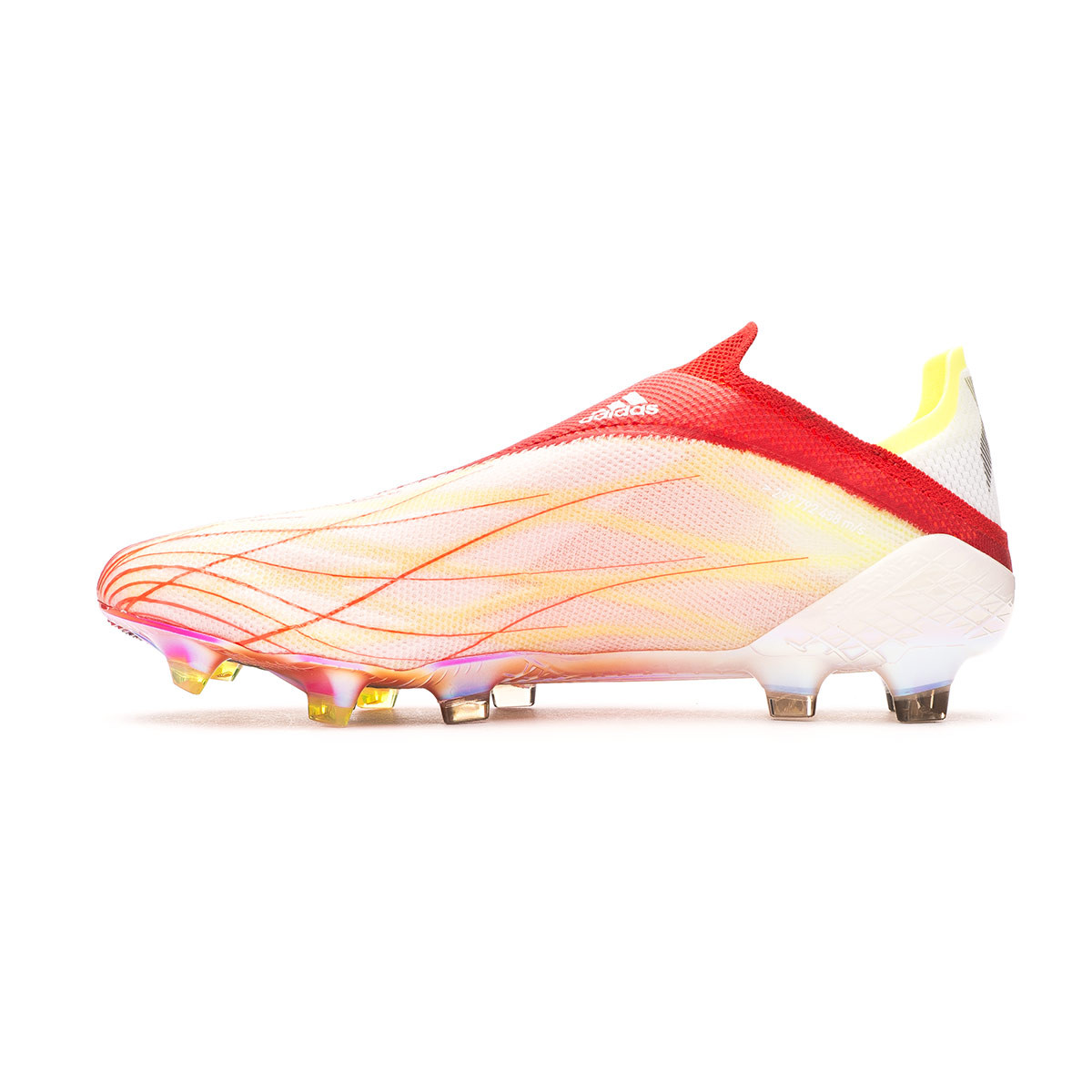 Bota de fútbol adidas X Speedflow + FG Red-Black-Solar Red -