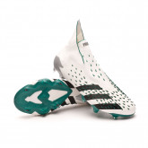 adidas green and white football boots