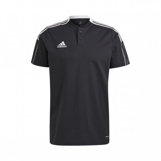 Polo shirt adidas Kids Tiro 21 s/s Black - Fútbol Emotion