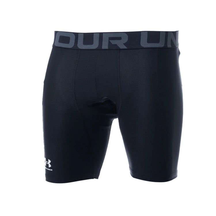 malla-corta-under-armour-heatgear-compression-black-white-4