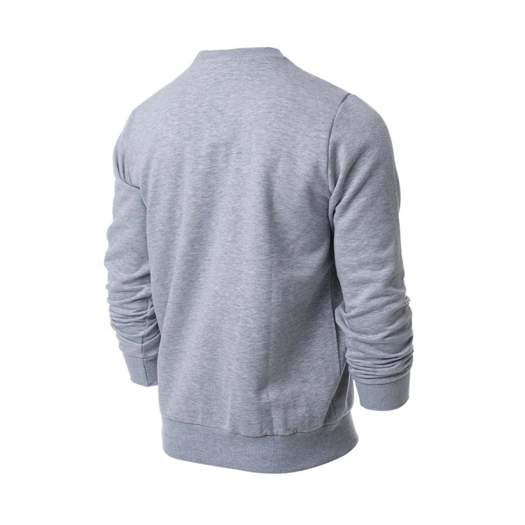 sudadera-umbro-fleece-small-logo-sweat-grey-marl-white-4