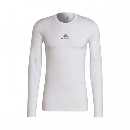 Maglia adidas Techfit Top Long Sleeve White Futbol Emotion